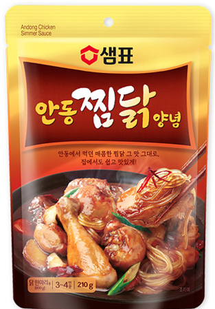 [BOX] 샘표 안동찜닭 소스 210G*12