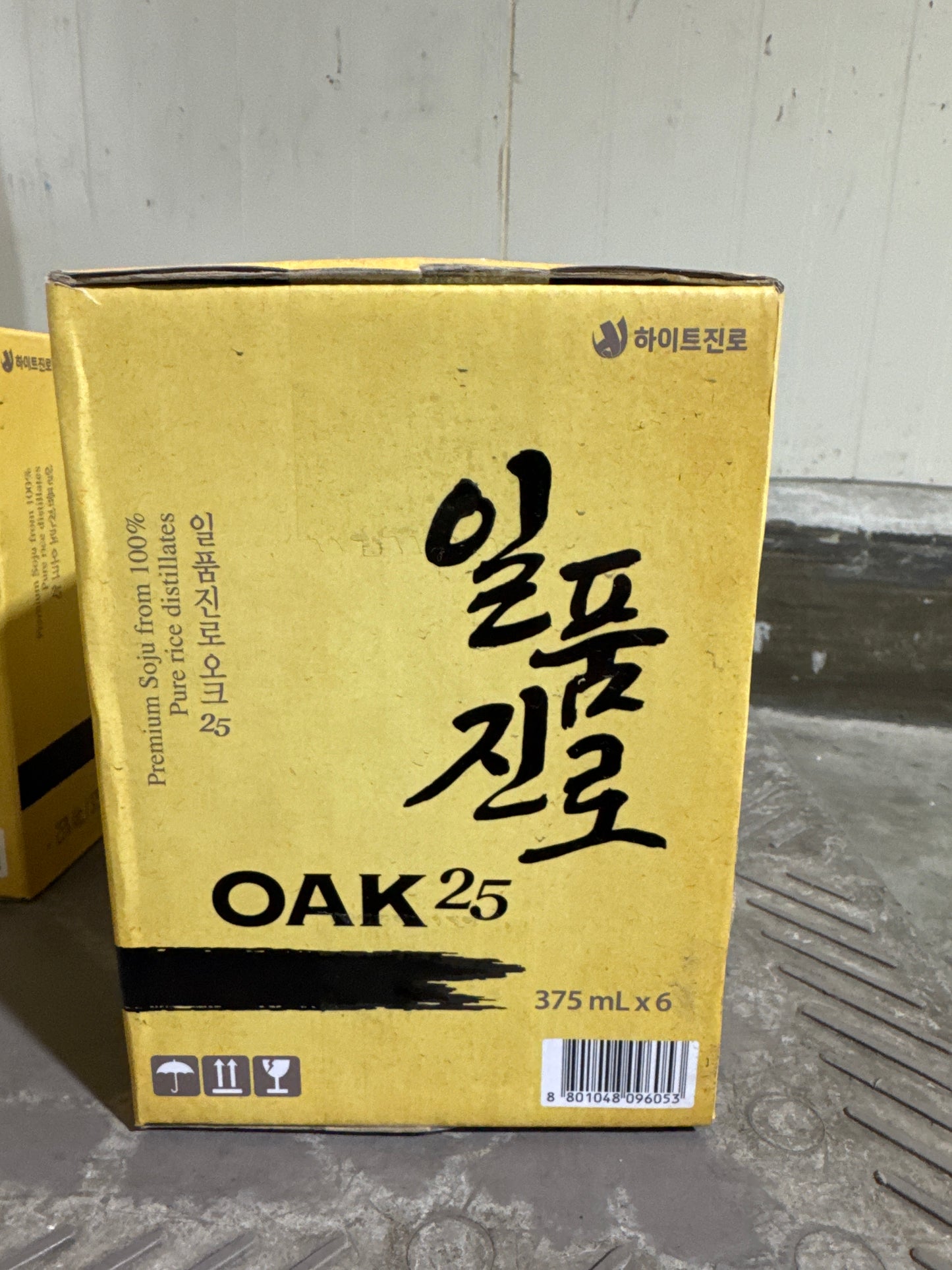 [BOX] 일품진로 오크 25 ILPUM JINRO OAK 25 (6BTL/CTN)