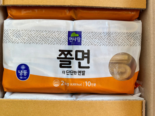 면사랑 쫄면 MS JJOL MYUN 2KGx6