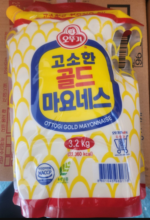 오뚜기 마요네즈 OTG MAYONNAISE 3.2KG (4PKT/BOX)
