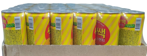 [BOX] 쌕쌕 오렌지 LTCS SACK SACK ORANGE 240ML*30