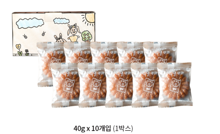 여수언니 약과 Yak Gwa 40G*10S BOX