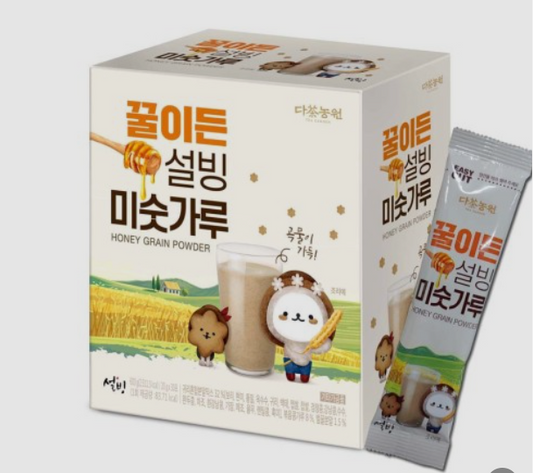 다농원 꿀이든 설빙 미숫가루 DNW MIXED GRAINS POWDER 20Gx30 PKT