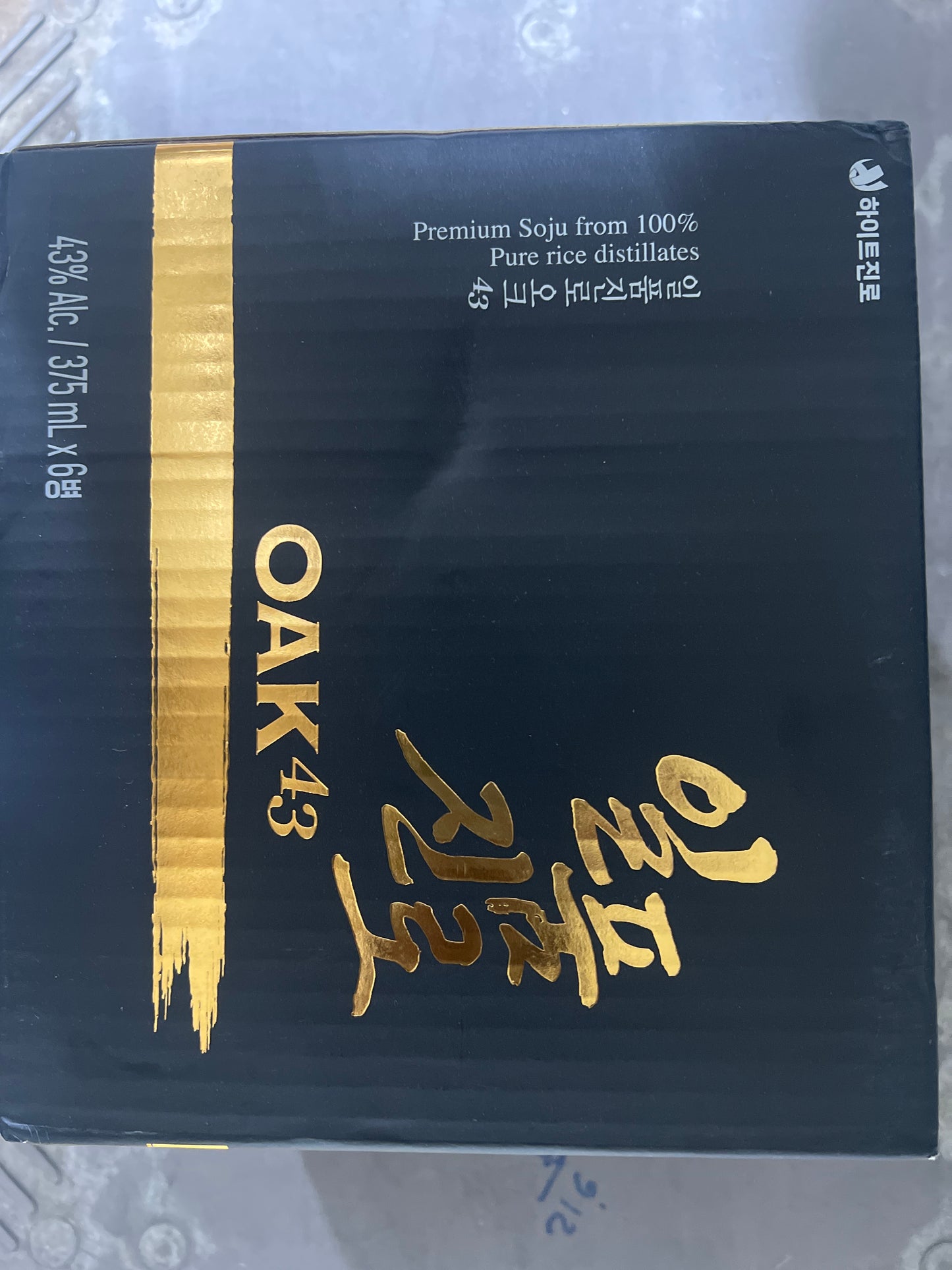[BOX] 일품진로 오크 43 ILPUM JINRO OAK 43 (6BTL/CTN)