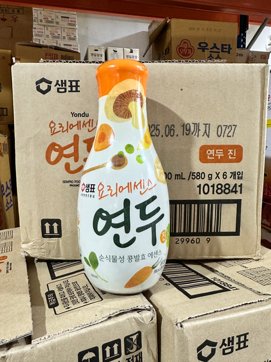 샘표 연두 (진) SP YEON DU SAUCE 500ML*6BTL