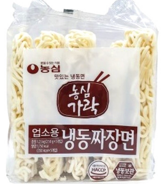 농심 가락 짜장면 NS FZ JJA JANG MYUN (250GX5)*8 PKT