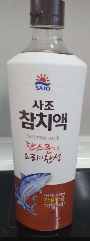 사조 참치액 TUNA SALTED SAUCE 900Gx10
