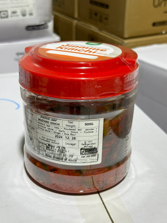 진미네 갓김치 JIN MI MUSTARD KIMCHI 900G