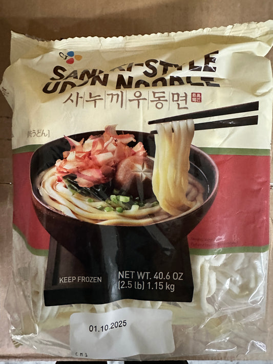 사누끼 냉동 우동면 CJ SANUKI UDON 1.15KG(230GX5) 8PKT/BOX