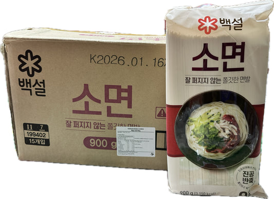 백설 소면 CJ SOMYUN 900Gx15