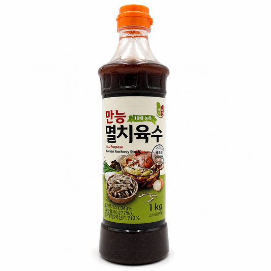 멸치육수 진국 ANCHOVY SAUCE FOR SOUP 1KGx12