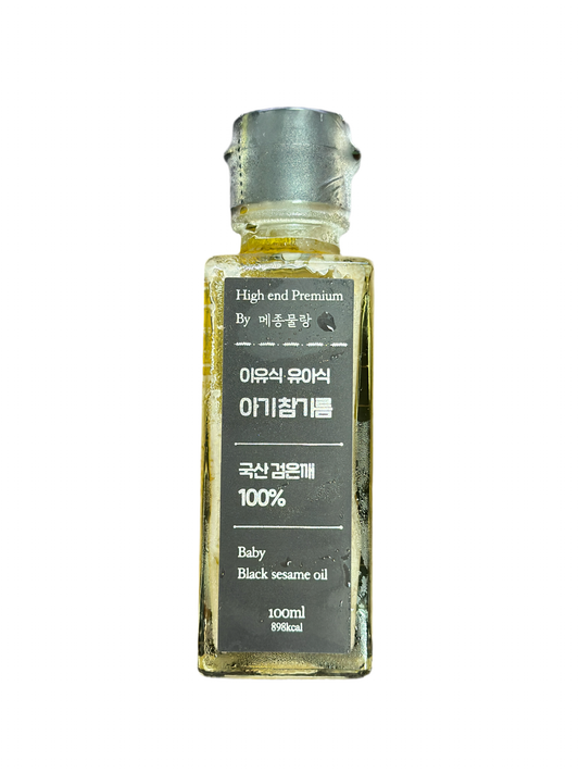 메종물랑 참기름 MJML BLACK SESAME OIL 100ML * 30 BTL