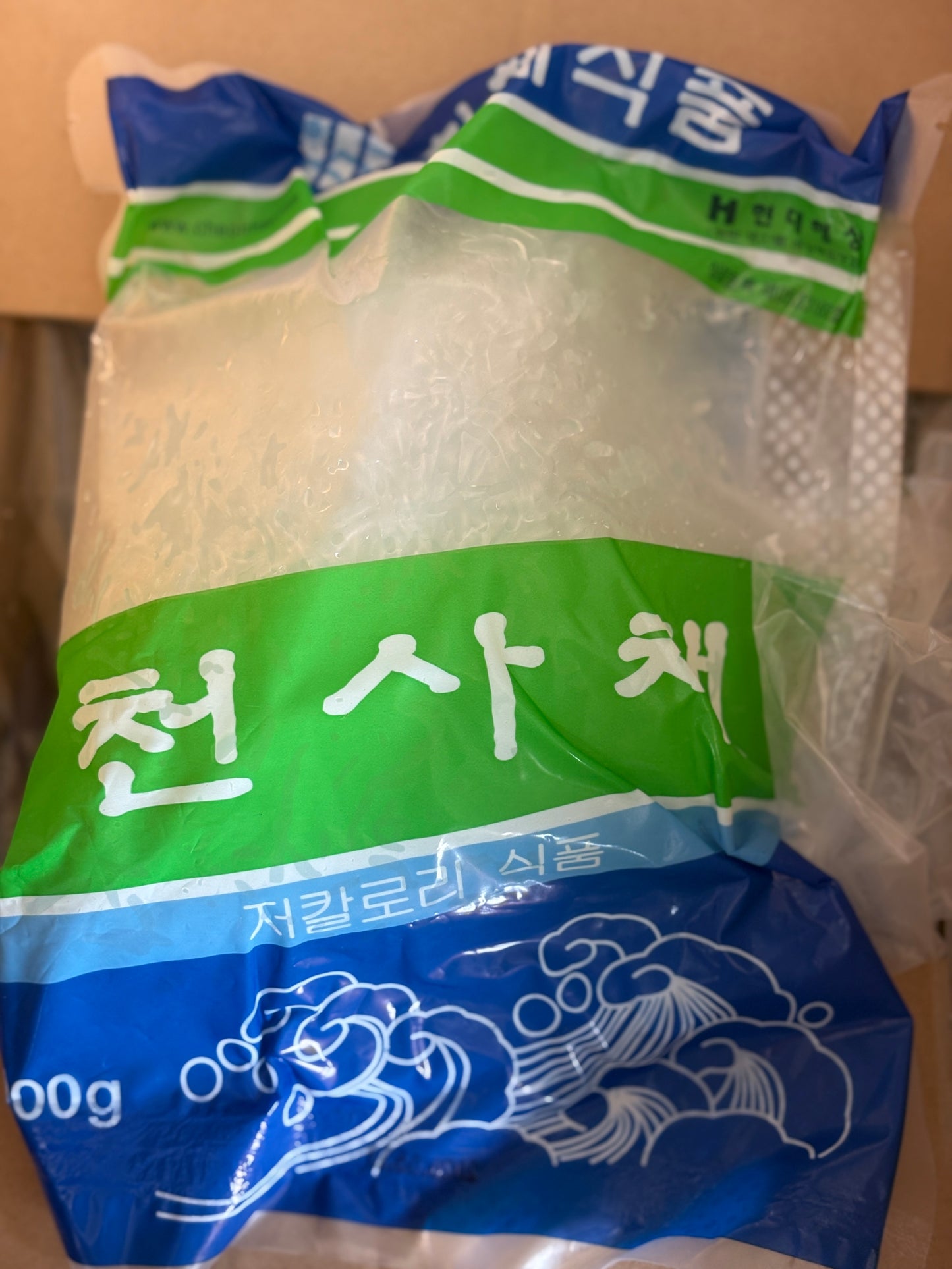 [1 PKT] 천혜식품 천사채 얇은거  KELP NOODLE 1KG (10pkt/Box)