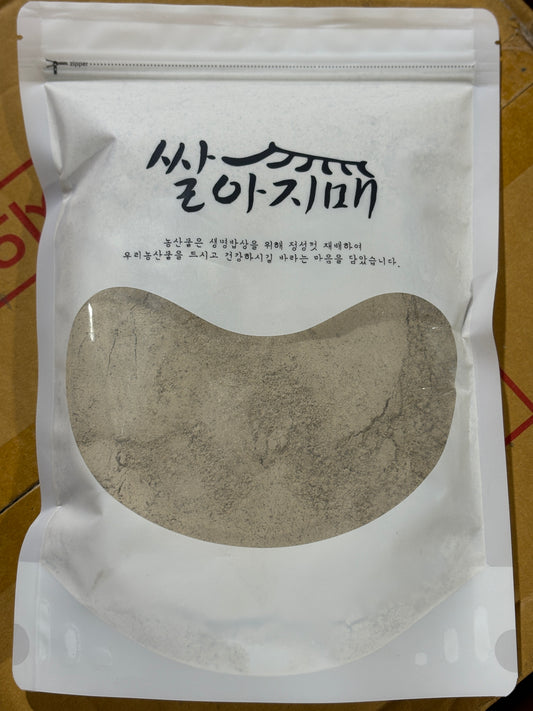 쌀 아지매 통메밀 볶음가루 ROASTED WHOLE BUCKWHEAT FLOUR 1KG