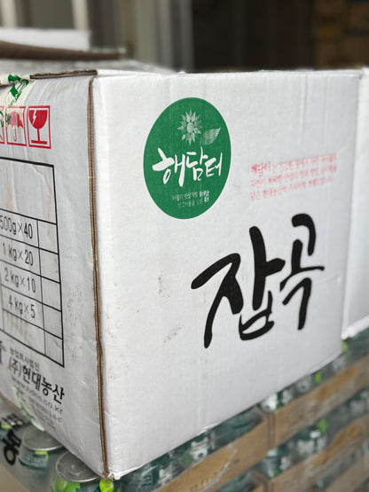 현대농산 찹쌀 GLUTINOUS RICE 4KG (5 PKT/BOX)