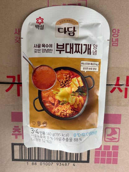 다담 부대찌개 소스 ARMY STEW SAUCE 140G (24PKT/CTN)