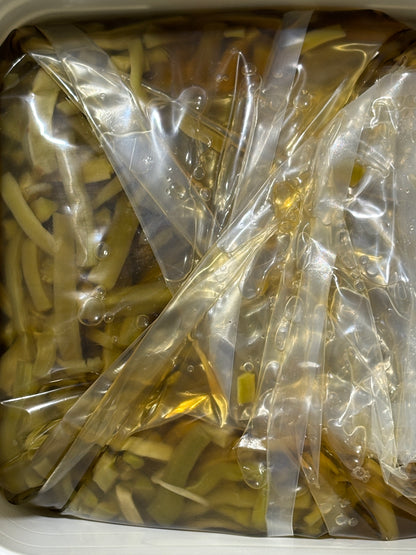 오독오독 줄기상추 궁채 PICKLED LETTUCE STEM 10KG (10KG/TIN)