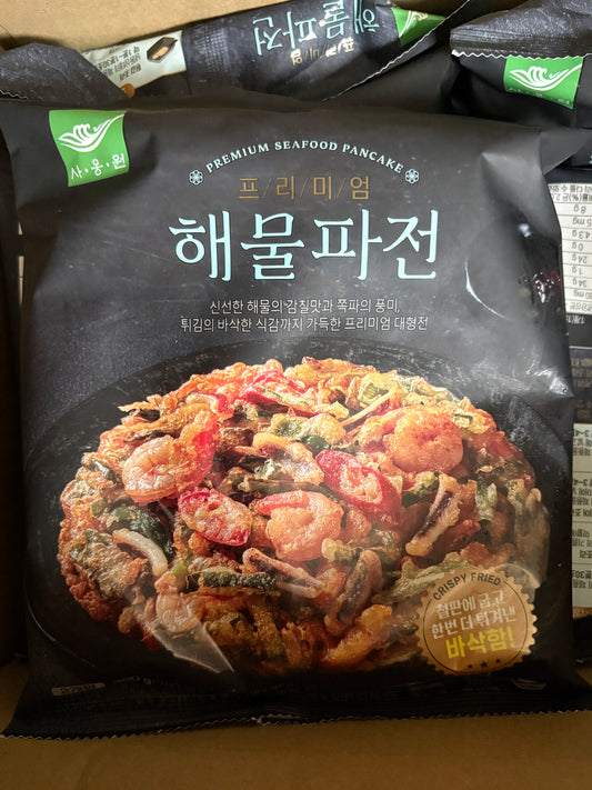 사옹원 해물 파전 MINI SEAFOOD PANCAKE 300G (12PKT/BOX)