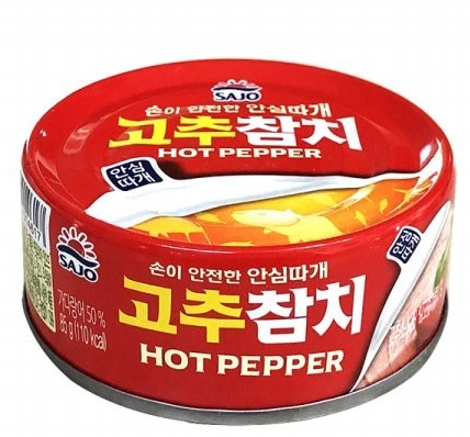 고추 참치 CANNED PEPPER TUNA 150Gx48