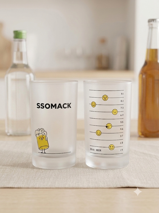 쏘맥잔 SSOMACK GLASS 200ML*6EA/SET