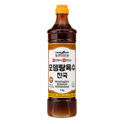 청우식품 오뎅탕 육수 진국 FISHCAKE BROTH SAUCE 1KG (12BTL/BOX)