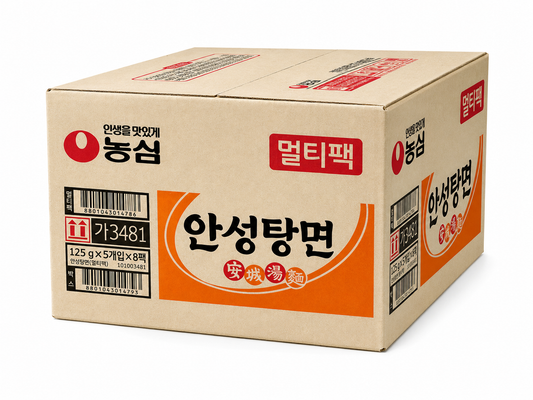 [BOX] 농심 안성탕면 NS ANSUNGTANGMYUN (125Gx40EA)