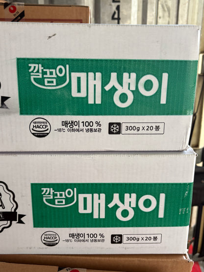 재호식품 깔끔이 매생이 MAESAENGI SEAWEED 300G (20 PKT/BOX)