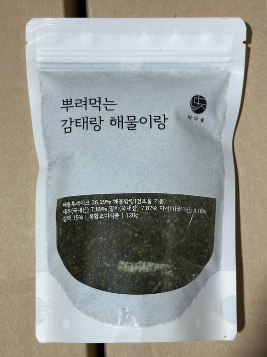 바다숲 뿌려먹는 감태랑 해물이랑 120G * 10 PKT