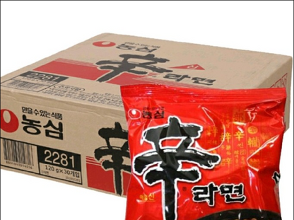 [BOX] 농심 신라면 NS SHIN RAMEN 120Gx30