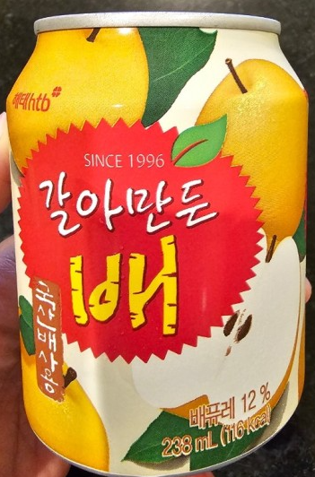 [BOX] 갈아만든 배 HT PEAR JUICE 238ML*24/CTN