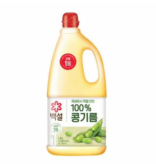 백설 콩기름 1.8L SOYBEAN OIL 1.8L*10BTL