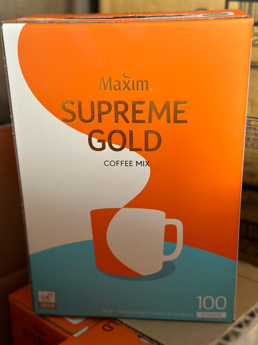 맥심 슈프림 골드 MAXIM SUPREME GOLD 100EAx6