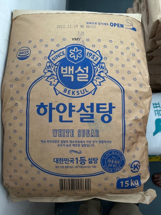 CJ 흰설탕 CJ WHITE SUGAR 15KG