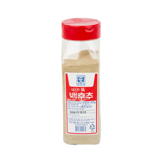 맷돌 백후추 MD WHITE PEPPER 400Gx20
