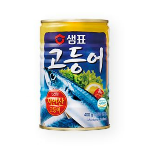 고등어 통조림 CANNED MACKEREL 400Gx24
