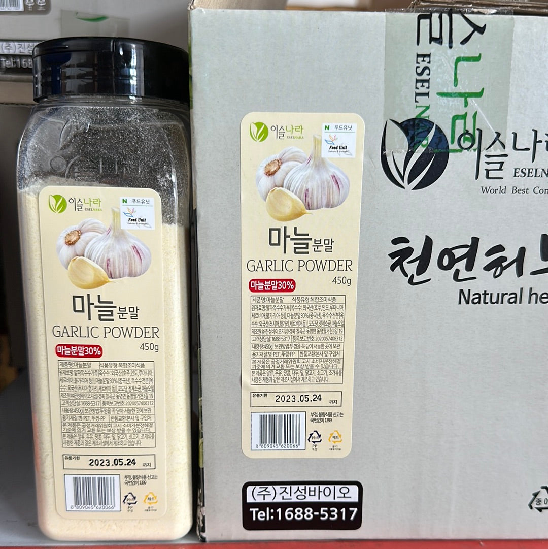 이슬나라 마늘분말 ESNR GARLIC POWDER 450Gx12