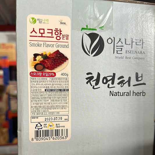 이슬나라 스모크향분말 ESNR SMOKE FLAVOR POWDER 400Gx12